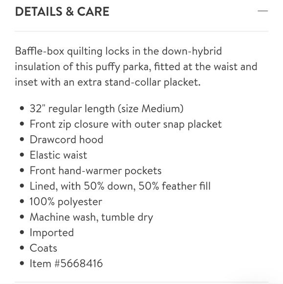 Cole Haan Signature Hodded Down & Feather Jacket - Picture 15 of 15